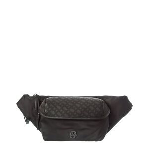 Hugo Boss B Icon Canvas Bumbag, Black